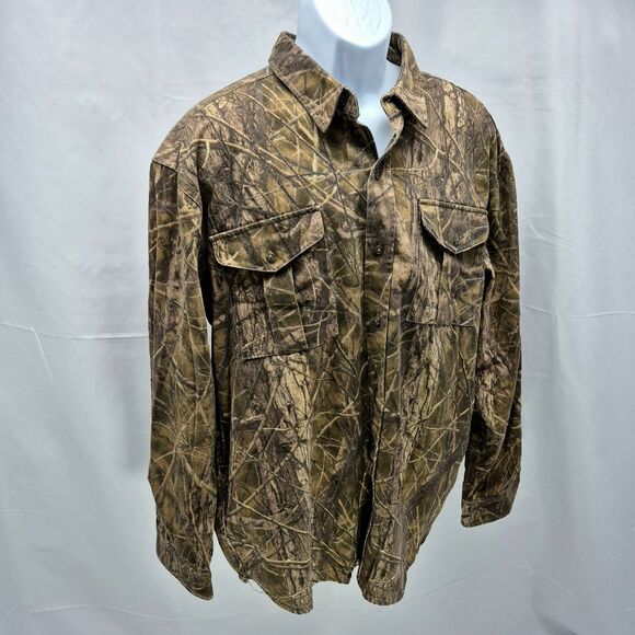 Other - Vintage Avery Outdoors Camo Hunting Shirt Button-Down Long Sleeve XL/Tall NWOT